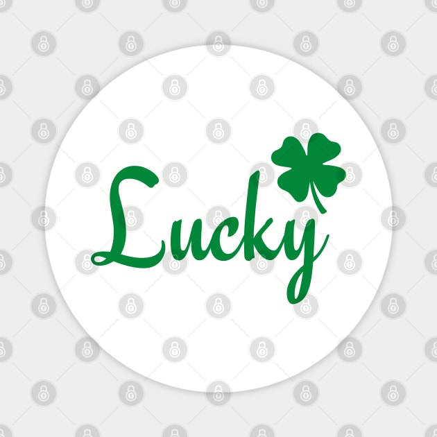 Lucky Clover Magnet by Suprise MF